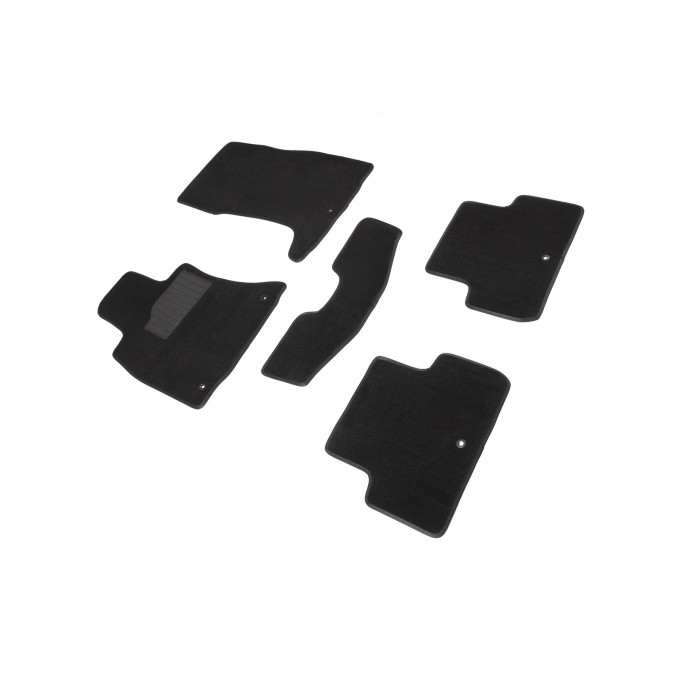 Ворсовые коврики SEINTEX 3D для Toyota RAV-4 IV 2012-2019 / 85860