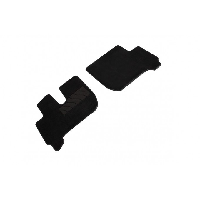 Ворсовые LUX коврики в салон SEINTEX для Iveco Stralis 450ES (черные, ) 92964